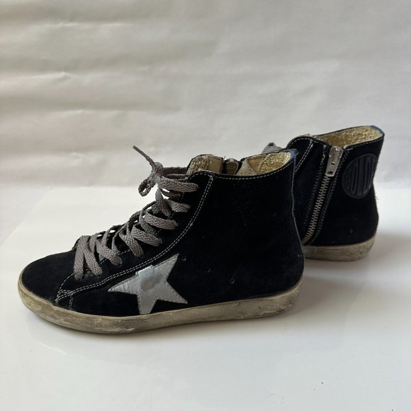 Golden Goose Womens  Francy High Top Sneakers, size 36 - Picture 5 of 7
